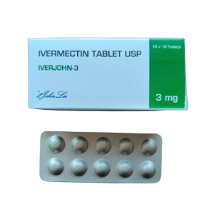 Ivermectin 3mg (Iverjohn-3) Tablets